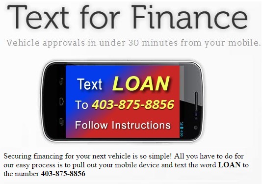 Text for Auto Loan